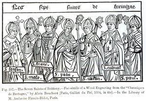 The Seven Saints of Brittany, from 